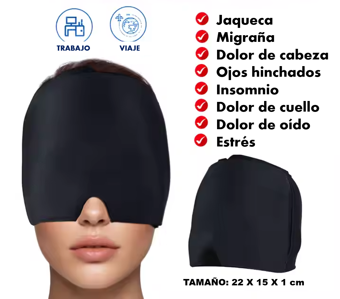 Gorro de Gel para dolor de cabeza